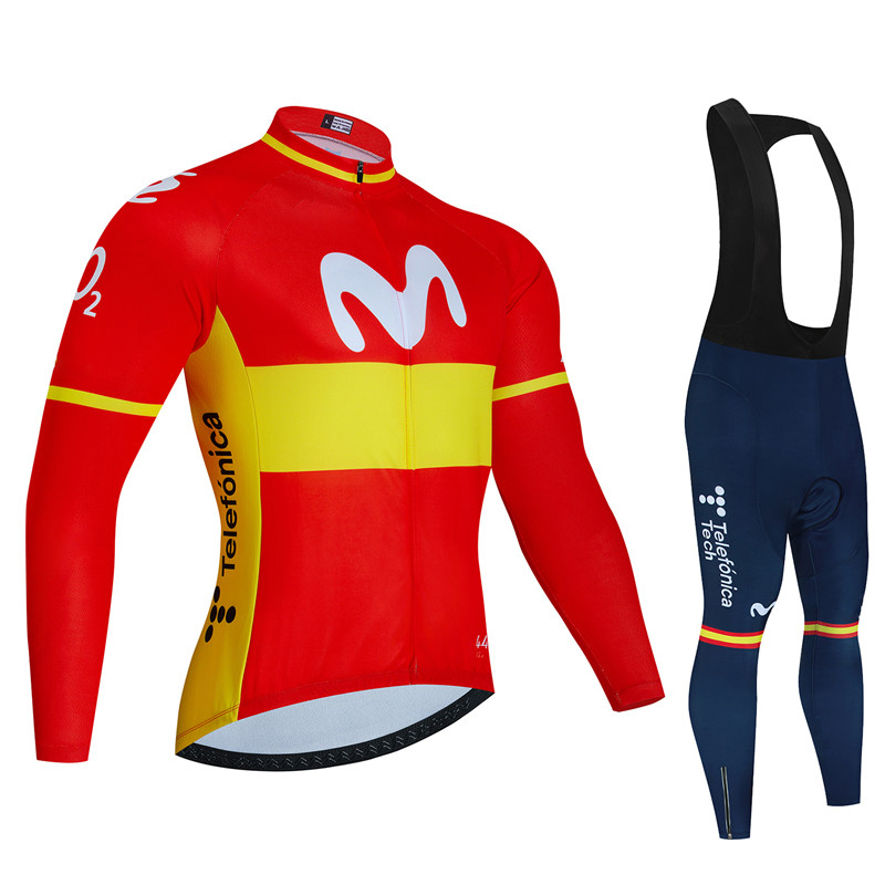 Cycling Community - Spain Movistar Autumn Long Sleeve Cycling