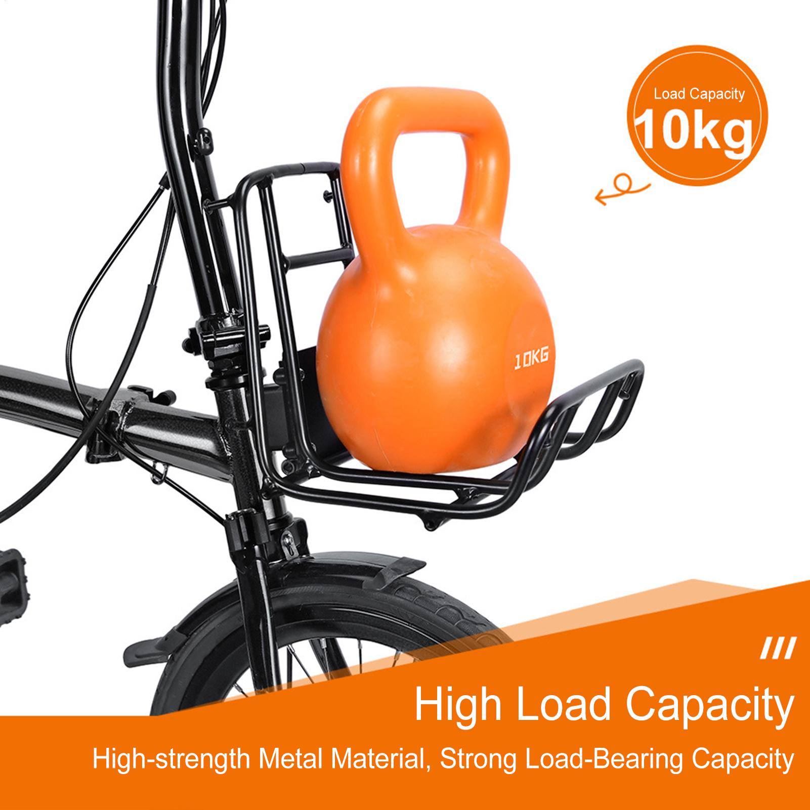 Cycling Commute - Quick Release Front Bike Rack 10kg