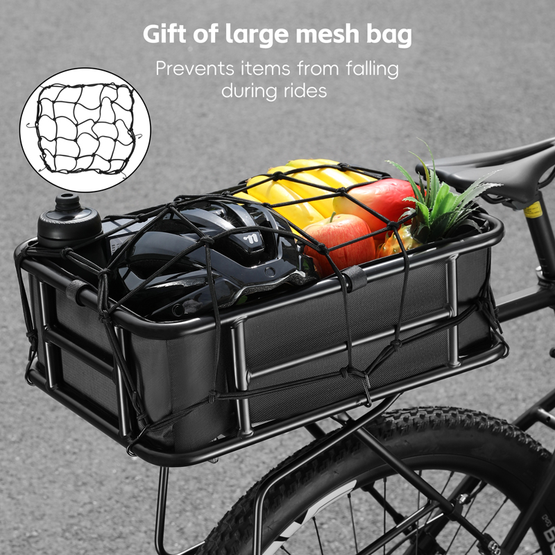 Large Capacity Bicycle Rear Ba - đánh giá và giá Cycling Commute