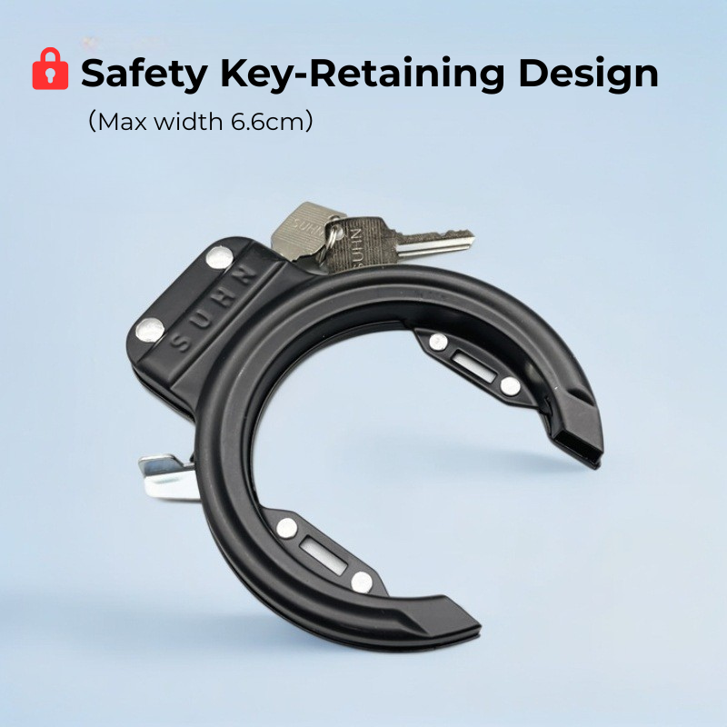 Outdoor Bicycle Horseshoe Lock - đánh giá và giá U Lock Heavy Duty