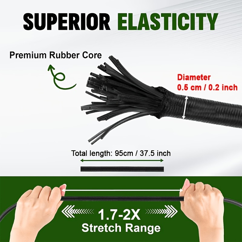 2/5 PCS Heavy-Duty Elastic Rop - đánh giá và giá Commuting By Bike