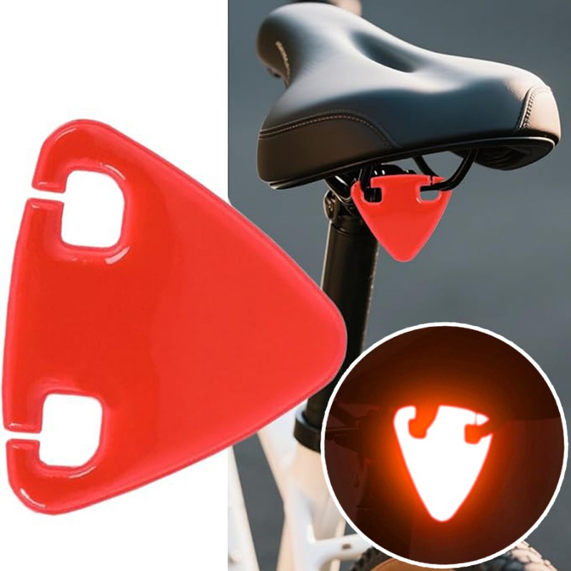 Red Triangular Bicycle Seat Re - đánh giá và giá Commuting By Bike
