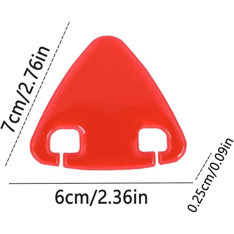 Red Triangular Bicycle Seat Re - đánh giá và giá Commuting By Bike