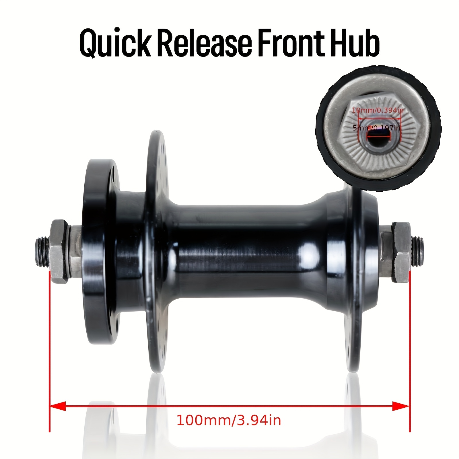 Electric Bicycle Quick‑Release - đánh giá và giá Dynamo Hub Front