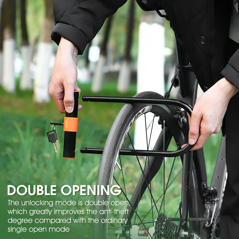 WEST BIKING Double Opening U B - đánh giá và giá U Lock Heavy Duty