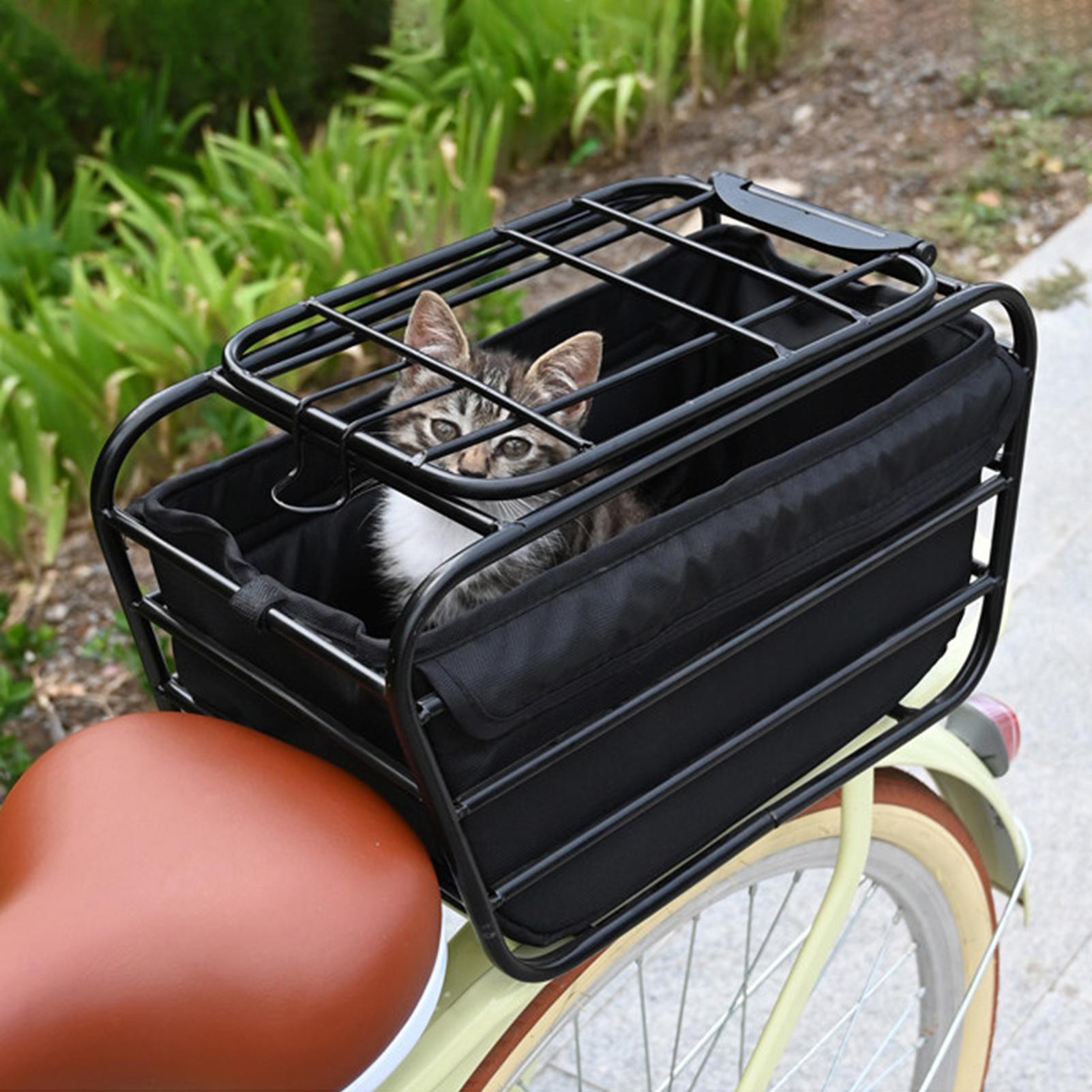 Bike Rear Basket Heavy Duty bi - đánh giá và giá Cycling Commute
