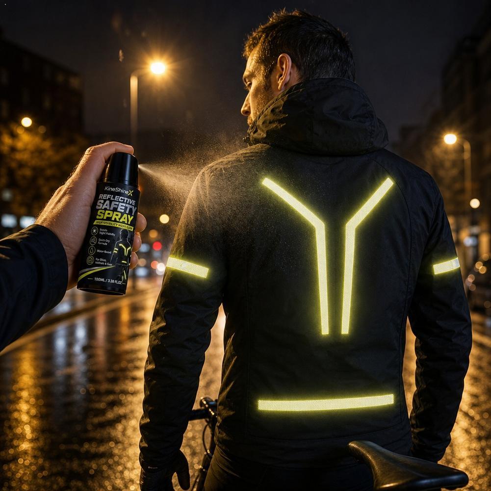 Night Reflective Safety Spray  - đánh giá và giá Cycling Commute Clothes